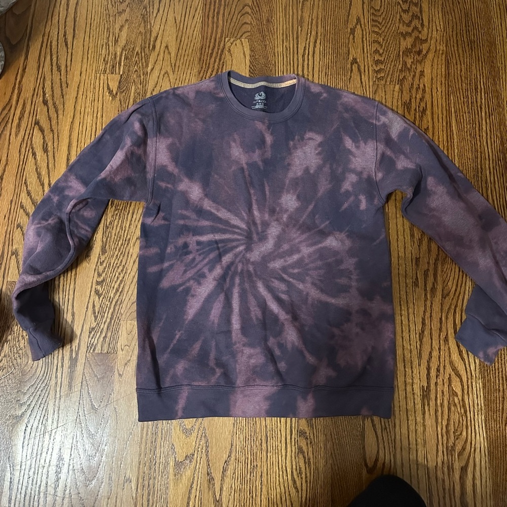 Purple the dye sweatshirt